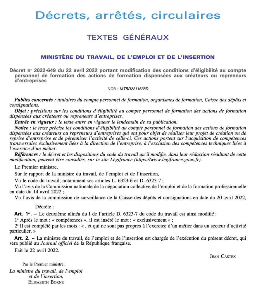 Illustration de l'article : Déréférencement des OF sur Mon Compte Formation par la caisse des dépôts : L’épisode…